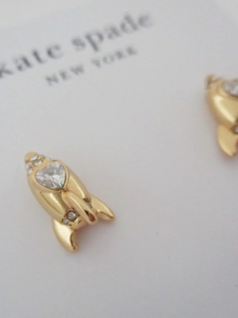 KATE SPADE - Space Cadet Rocket Studs - Picture 3 of 4